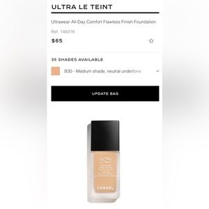 Chanel Ultra Le Teint B30